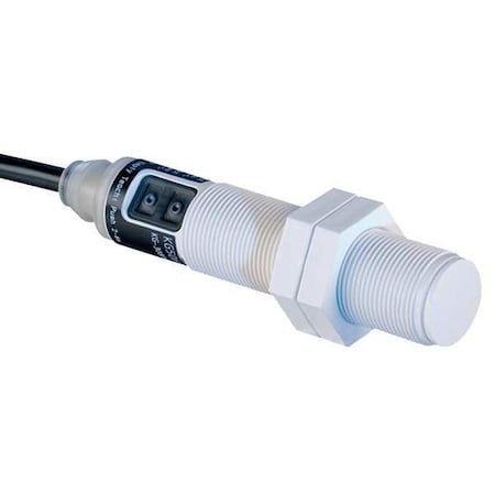 Capacitive, Cylindrical Proximity Sensor, 18 mm Dia., Polyethylene, 2 m, Bare Wire, 3 Wires, Unshielded MPN:KG5067