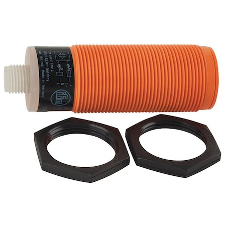 Capacitive, Cylindrical Proximity Sensor, 30 mm Dia., PBT, M12, 3 Wires, Unshielded MPN:KI5082