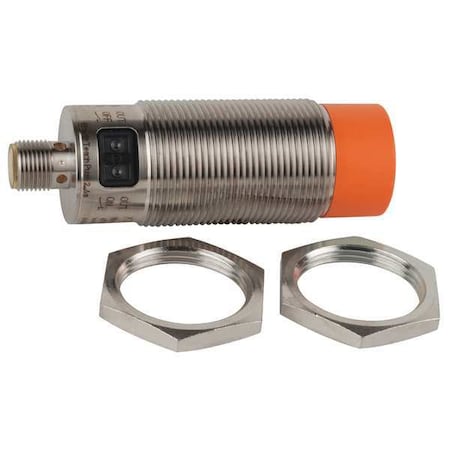 Capacitive, Cylindrical Proximity Sensor, 30 mm Dia., Stainless Steel, M12, 3 Wires, Unshielded MPN:KI5086