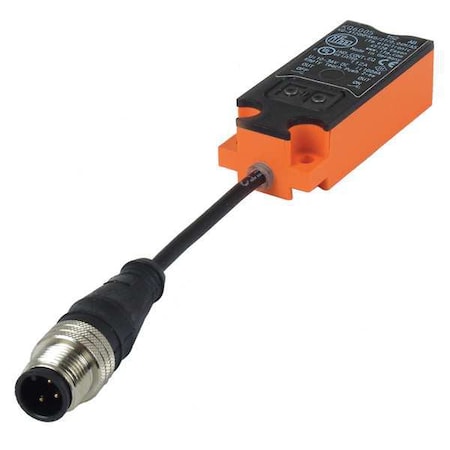 Capacitive, Rectangular Proximity Sensor, PBT, 0.1 m, M12, Wires, Unshielded MPN:KQ6005