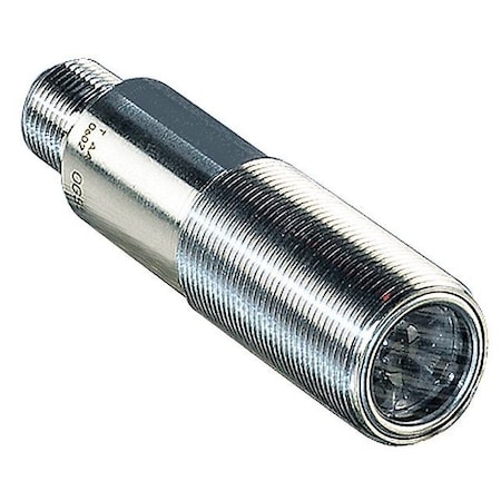 Diffuse Photoelectric Sensor, M12, Right Angle, Cylindrical, Selectable Light On/Dark On, NPN MPN:OGH502