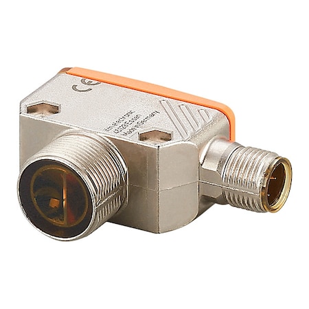Diffuse Photoelectric Sensor, M12, Right Angle, Rectangular, Selectable Light On/Dark On, PNP MPN:OGH580