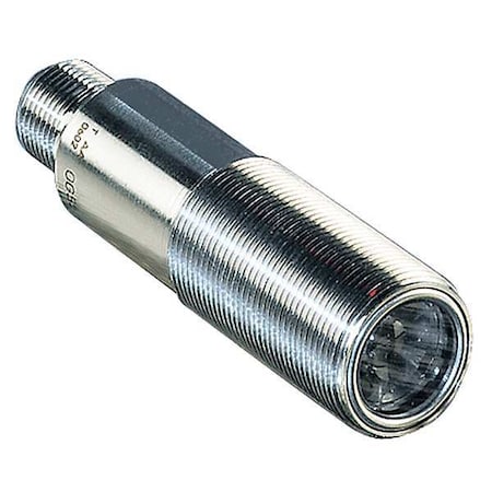 Polarized Retroreflective Photoelectric Sensor, M12, Right Angle, Cylindrical, Selectable Light On/Dark On, NPN MPN:OGP503