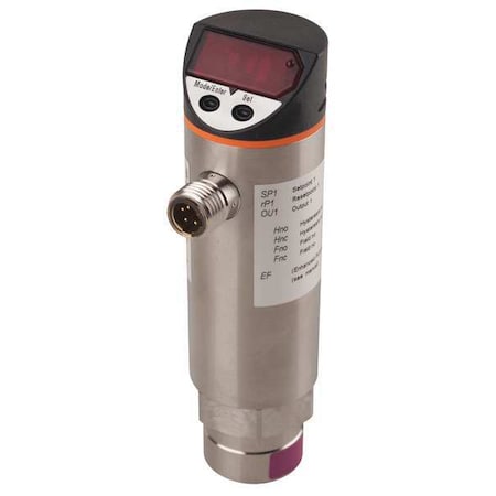 Pressure Switch, Standard, SPST, 1/4 in NPT, 0 to 1450 psi Range, Stainless Steel MPN:PN4222