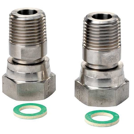 Adapter, 1/2 In, for Flow Meter, PR MPN:E40200
