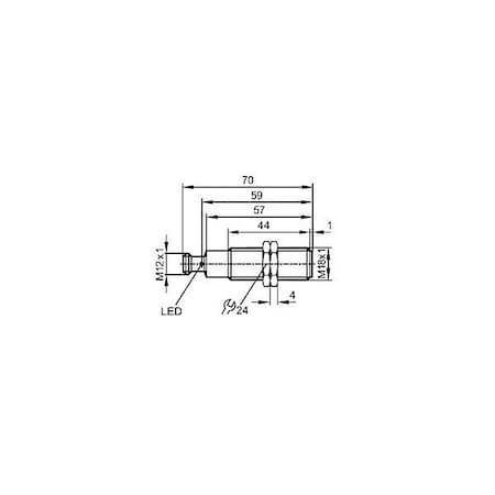 Read/Write RFID Antenna, 70 mm MPN:DTI424