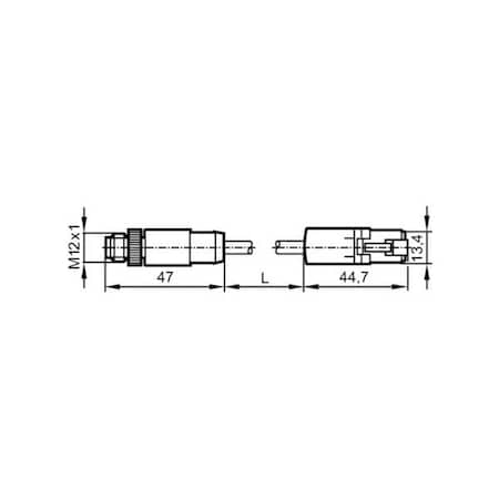 Ethernet Cable, 10 m Cable Length MPN:ZH4116