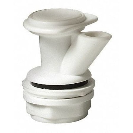 Spigot White Plastic MPN:24009