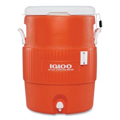 10 Gal Cooler w/Cup Dispenser Orange MPN:42021