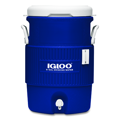 5 Gal Seat Top Water Jugw/Cup Dispenser Blue MPN:42026