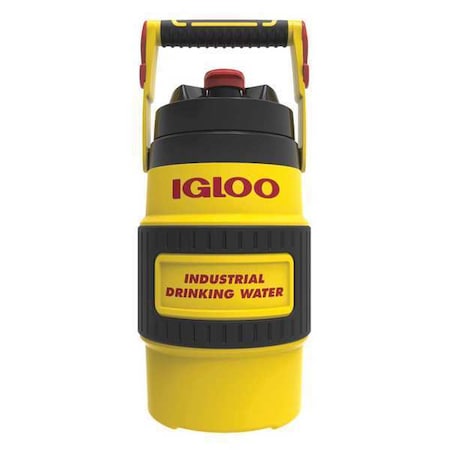 Beverage Cooler, Yellow Body, 80 oz. Cap. MPN:31008