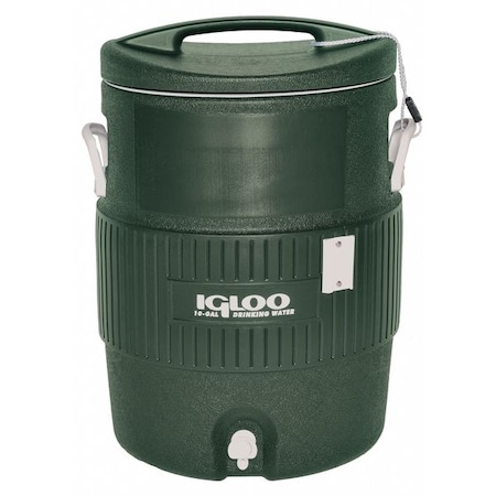 Beverage Cooler, 10 gal., Green MPN:42052