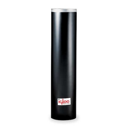 Cup Dispenser, Blk, 250-7 to 8oz Cone Cups MPN:9534
