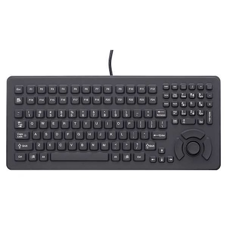Full-Size Rugged Industrial Keyboard MPN:DU-5K-FSR-USB