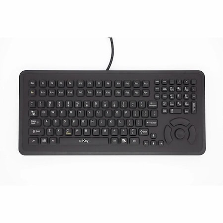 Panel Mount Keyboard with HulaPoint MPN:PMU-5K-FSR-USB