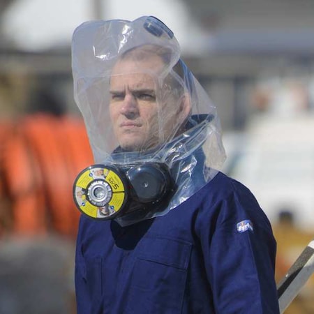 SCape Disposable Emergency Escape Hood, PAPR System, 30 min Escape Duration, Polyethylene Hood MPN:6000-11300-03