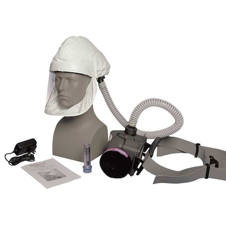 PAPR System, Sentinel XL, Hood, Belt-Mount, Integrated Elastic Strap, Universal MPN:S-3000-01-B