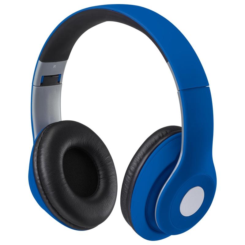iLive Bluetooth Wireless Over-The-Ear Headphones, Blue, IAHB48MBU (Min Order Qty 2) MPN:IAHB48MBU