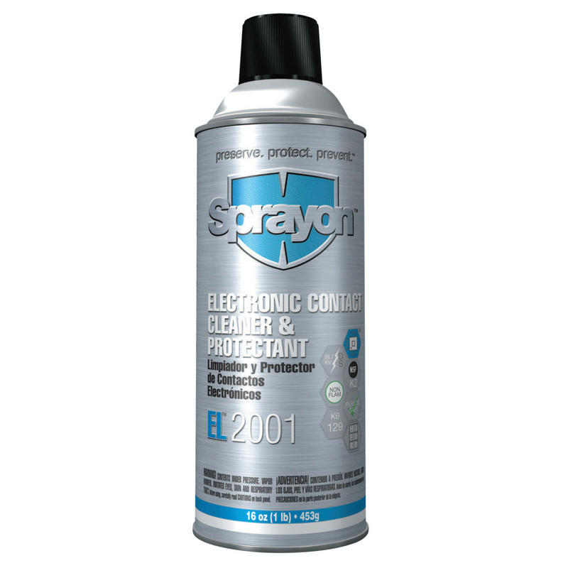 Sprayon Electrical Aerosol Spray Lubricant/Cleaner, 16 Oz Can, Case Of 12 MPN:S02001000