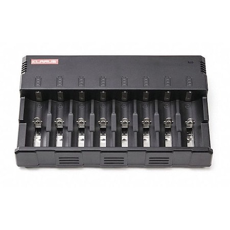 Battery Charger, Halo Light, 8-Bay MPN:KLGC-01B-01