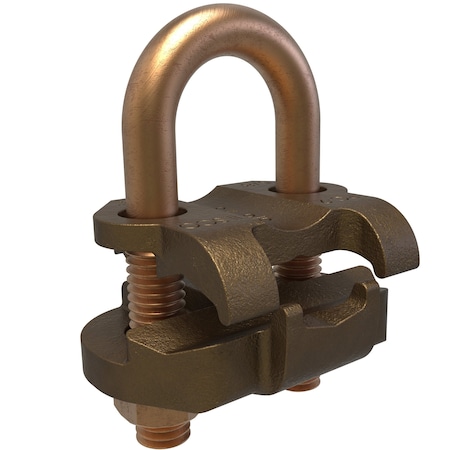 Permaground Copper U-Bolt Ground Clamp MPN:GPL-5-EC