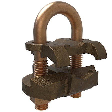 Permaground Copper U-Bolt Ground Clamp MPN:GPL-6-EC