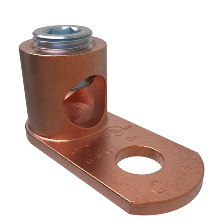 One-Hole Compression Lug, Copper, 3 PK MPN:CP-0-EC
