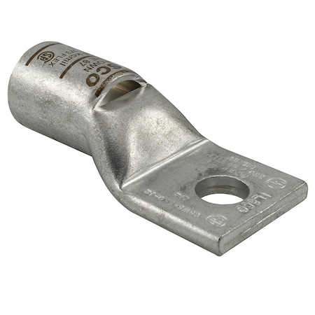 One-Hole Compression Lug, Standard Barrel, Copper, None, 3 PK MPN:CSWS-2-38-EC
