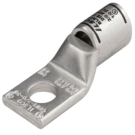 One-Hole Compression Lug, Standard Barrel, Copper, None, 3 PK MPN:CSWS-2/0-38-EC