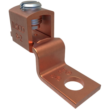 Mechanical Lug, 2 AWG Max, Copper, 12 PK MPN:SLU-70-EC
