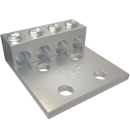 Aluminum Mechanical Lugnnector, Cndctr MPN:T4A4-350N-EC