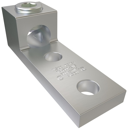 Aluminum Mechanical Lugnnector, Cndctr MPN:TA-600-2NS-EC