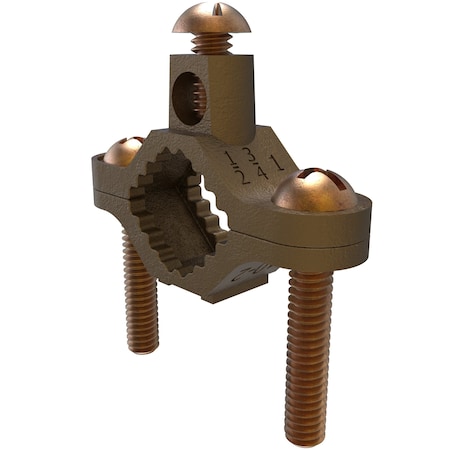 Permaground Direct Bury Brass Groun, PK2 MPN:BGC-1DB-EC