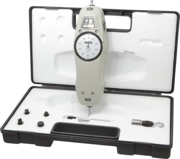 100 Lb. Capacity, Mechanical Tension and Compression Force Gage MPN:FB-100