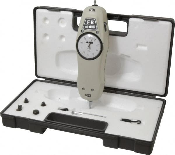 20 Lb. Capacity, Mechanical Tension and Compression Force Gage MPN:FB-20