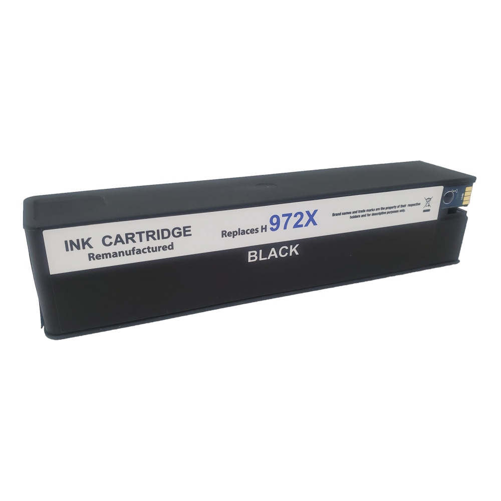 IPW Preserve Remanufactured Black High-Yield Ink Cartridge Replacement For HP 972X, 140-72B-ODP MPN:140-72B-ODP
