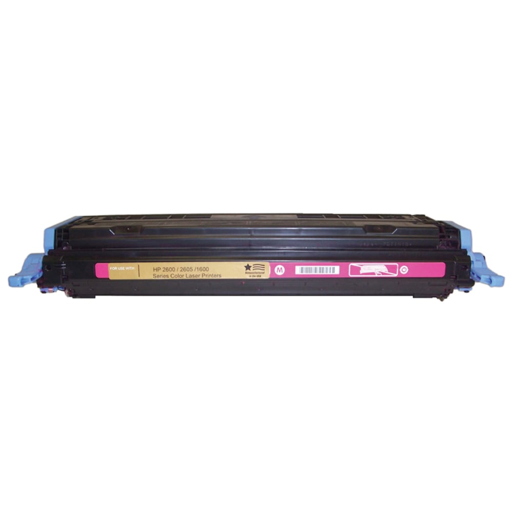 Hoffman Tech Remanufactured Magenta Toner Cartridge Replacement For HP 124A, Q6003A, 545-03A-HTI MPN:545-03A-HTI