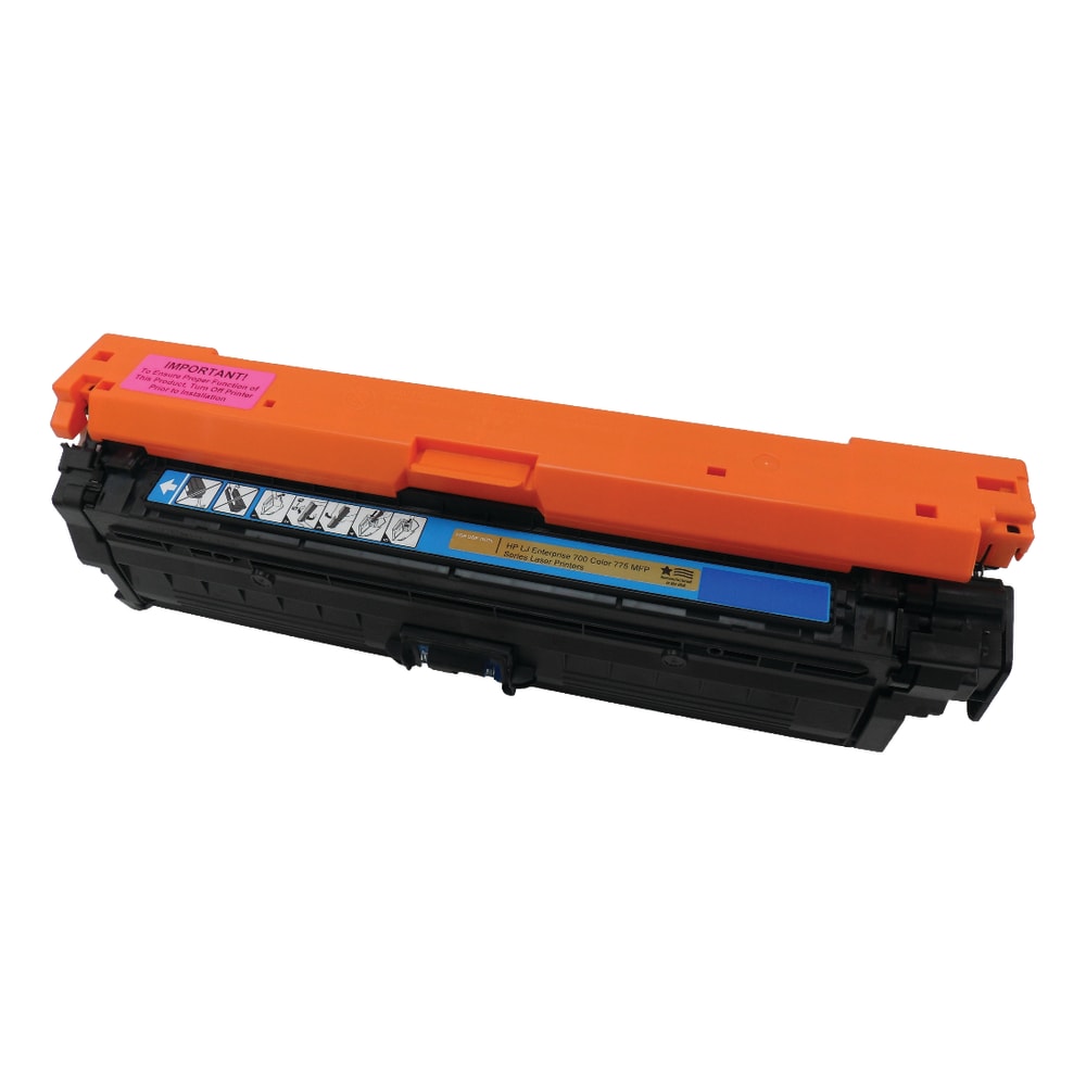 Hoffman Tech Remanufactured Cyan Toner Cartridge Replacement For HP 651A, CE341A, 545-341-HTI MPN:545-341-HTI