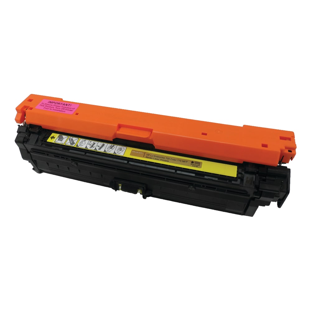 Hoffman Tech Remanufactured Yellow Toner Cartridge Replacement For HP 651A, CE342A, 545-342-HTI MPN:545-342-HTI