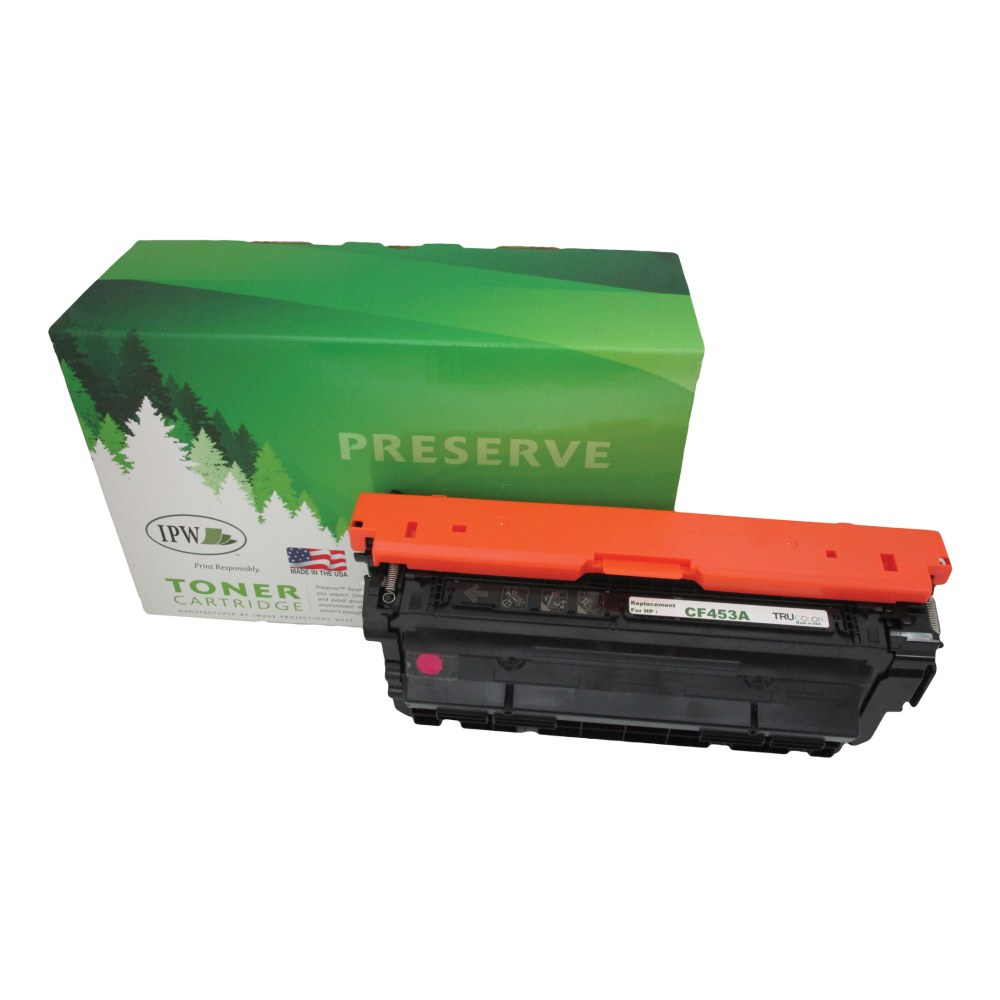 IPW Preserve Remanufactured Magenta Toner Cartridge Replacement For HP 655A, CF453A, 545-453-ODP MPN:545-453-ODP