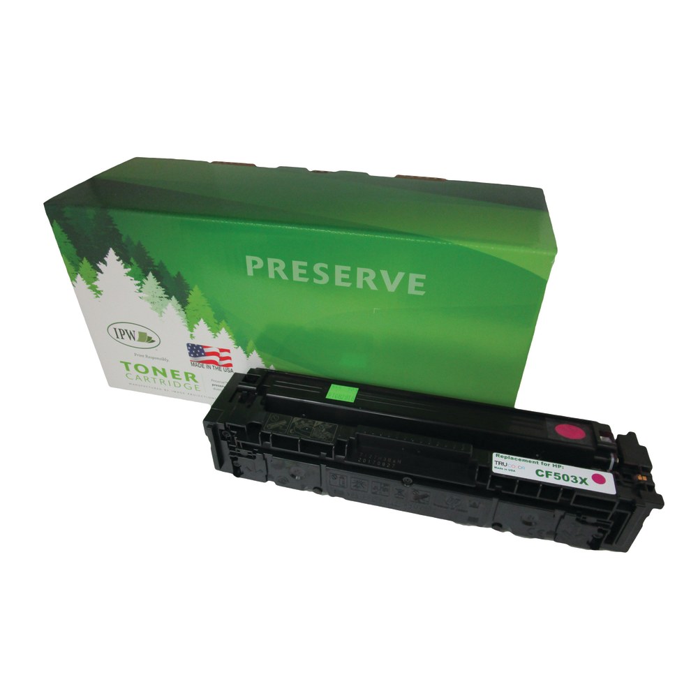 IPW Preserve Remanufactured Magenta High Yield Toner Cartridge Replacement For HP 202X, CF503X, 545-503-ODP MPN:545-503-ODP