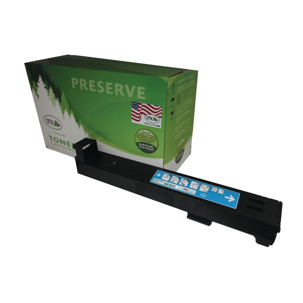 IPW Preserve Remanufactured Cyan Toner Cartridge Replacement For HP 826A, CF311A, 545-F11-ODP MPN:545-F11-ODP