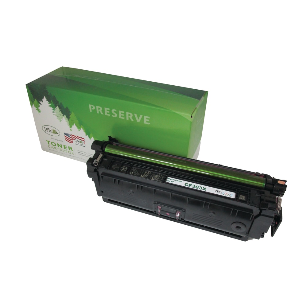 IPW Preserve Remanufactured Magenta High Yield Toner Cartridge Replacement For HP 508X, CF363X, 545-F3X-ODP MPN:545-F3X-ODP