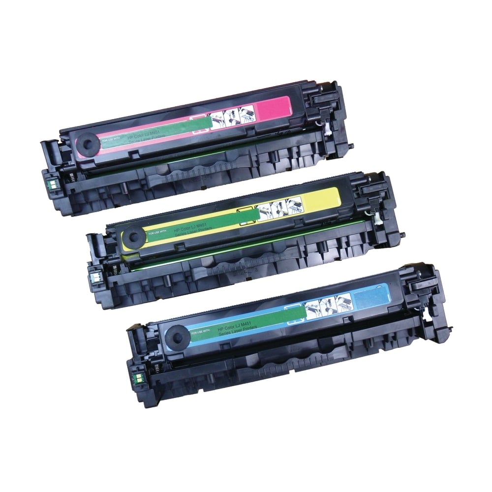 IPW Preserve Remanufactured Cyan; Magenta; Yellow Toner Cartridge Replacement For HP 305A, CF370AM, Pack Of 3, 54T-370-ODP MPN:54T-370-ODP