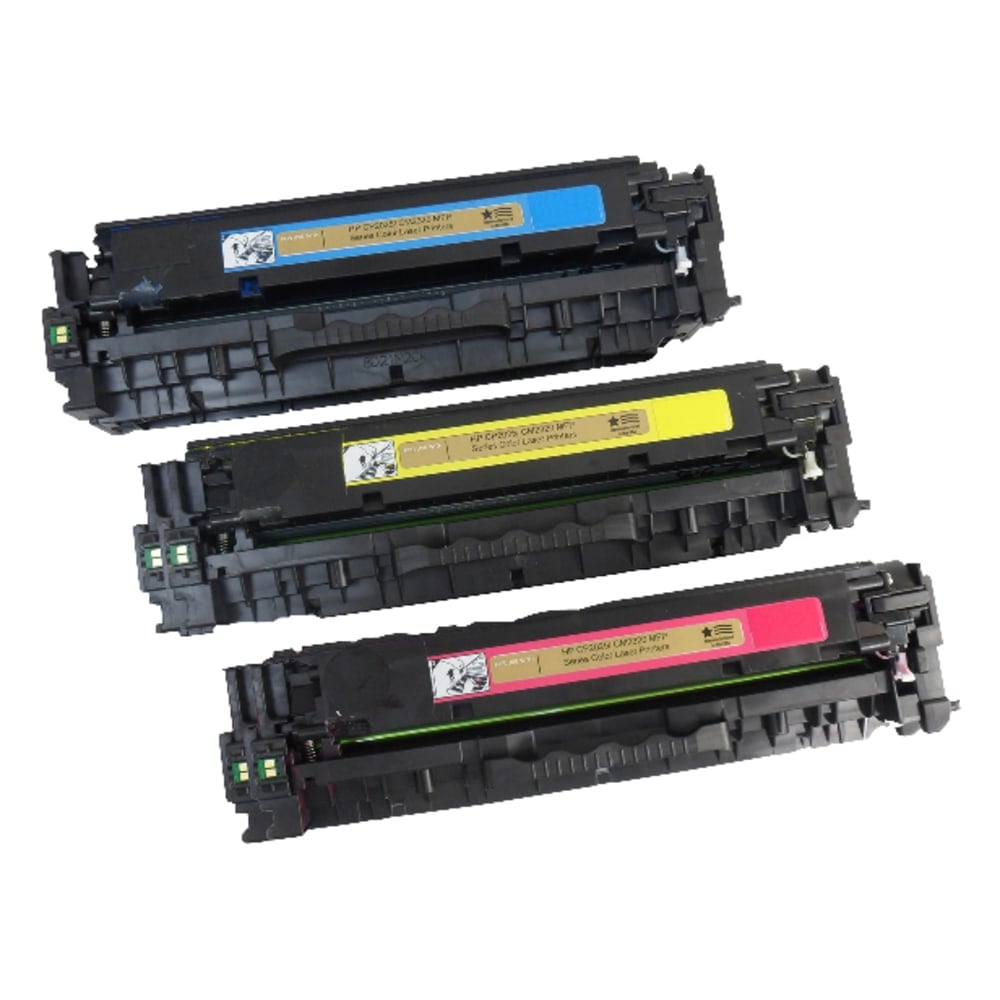 Hoffman Tech Remanufactured Cyan, Magenta, Yellow Toner Cartridge Replacement For HP 304A, CF340A, Pack Of 3, 54T-40A-HTI MPN:54T-40A-HTI