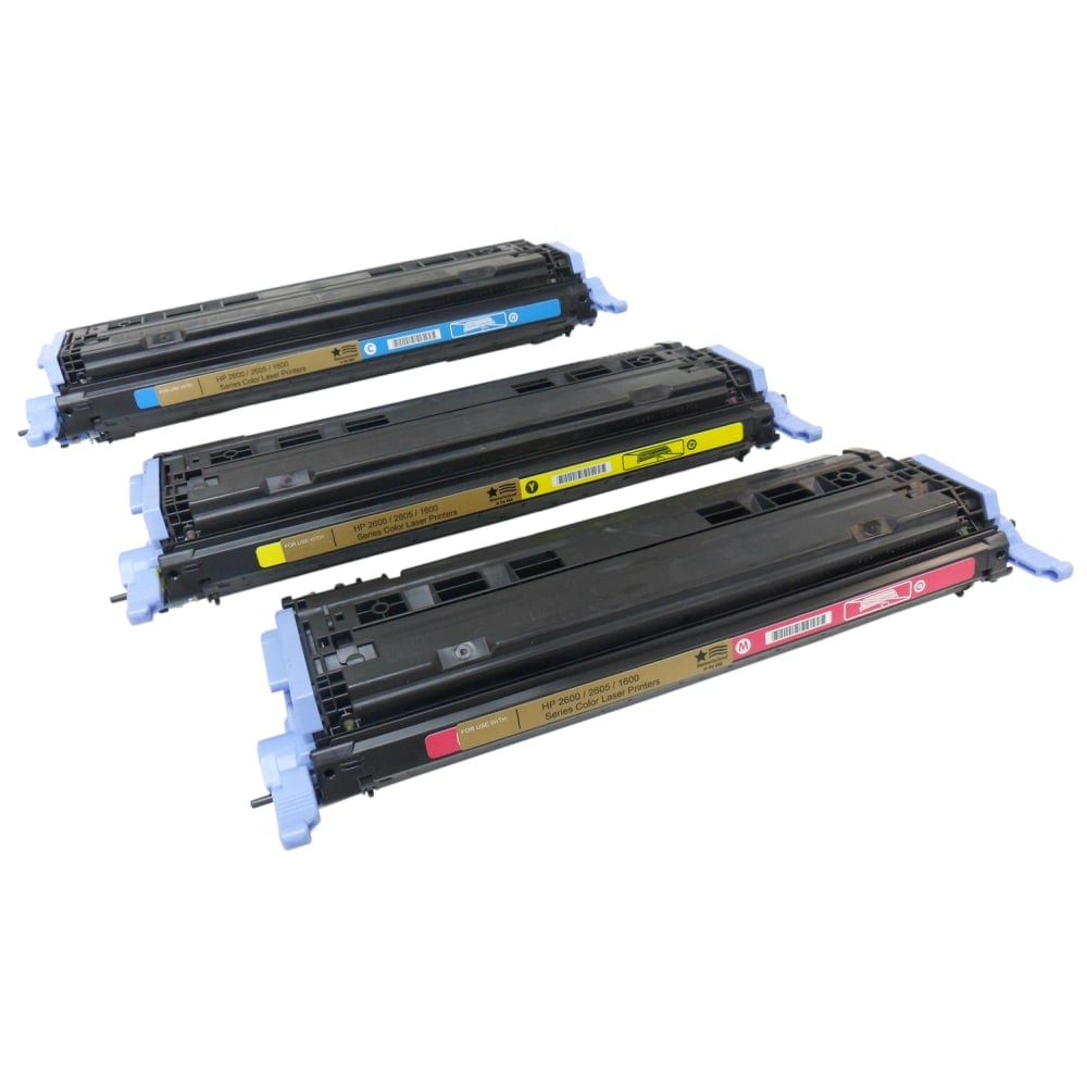 IPW Preserve Remanufactured Cyan; Magenta; Yellow Toner Cartridge Replacement For HP 124A, CE257A, Pack Of 3, 54T-57A-ODP MPN:54T-57A-ODP