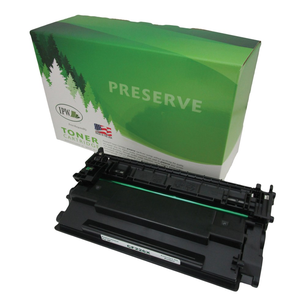 IPW Preserve Remanufactured Black High Yield Toner Cartridge Replacement For HP 26X, CF226X, 677-26J-ODP MPN:677-26J-ODP