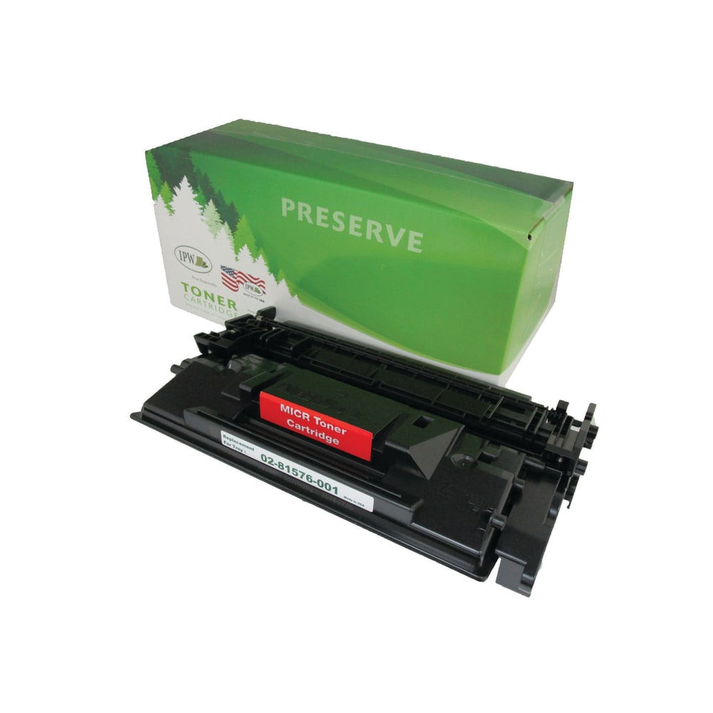IPW Preserve Remanufactured Black High Yield MICR Toner Cartridge Replacement For HP 26X, CF226X, 745-26X-ODP MPN:745-26X-ODP