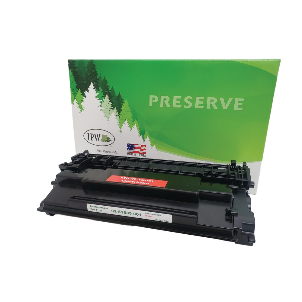 IPW Preserve Remanufactured Black Extra-High Yield Toner Cartridge Replacement For Troy 02-81558-001, 745-58H-ODP MPN:745-58H-ODP