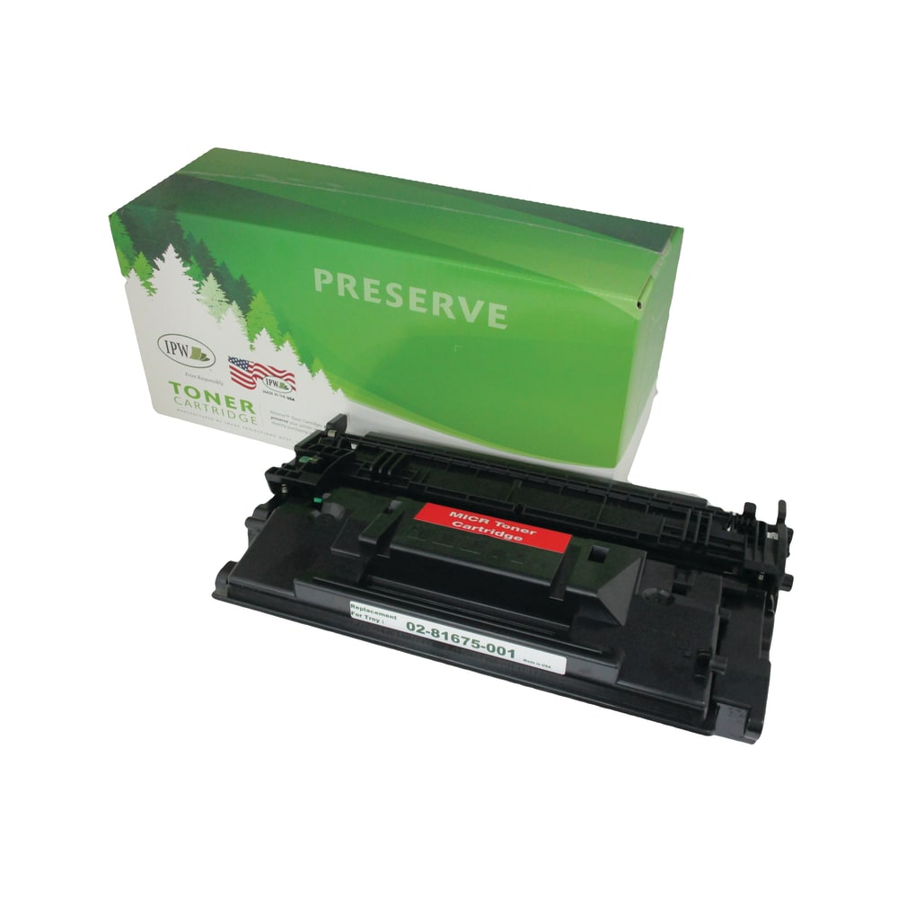 IPW Preserve Remanufactured Black MICR Toner Cartridge Replacement For HP CF287A, 745-87A-ODP MPN:745-87A-ODP